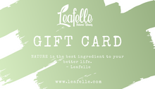Load image into Gallery viewer, Leafelle Gift Card