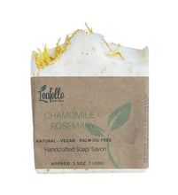 Load image into Gallery viewer, Chamomile + Rosemary Soap Bar