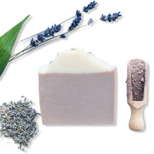 Load image into Gallery viewer, Lavender Soap Bar with Brazilian Purple Clay