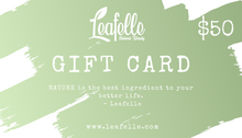 Load image into Gallery viewer, Leafelle Gift Card
