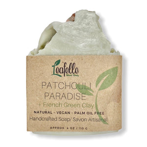 Patchouli Paradise + French Green Clay Soap Bar